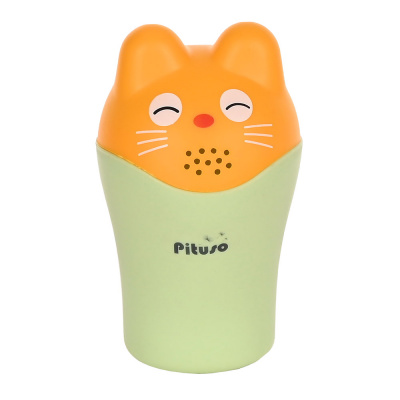 Ковш Pituso Котик с крышкой FG811 Green