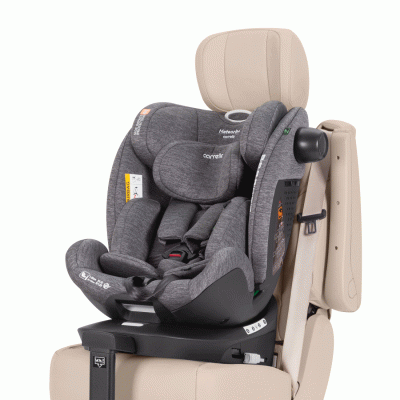 АВТОКРЕСЛО Carrello MJ-15  Meteorit+ Carbon Grey					