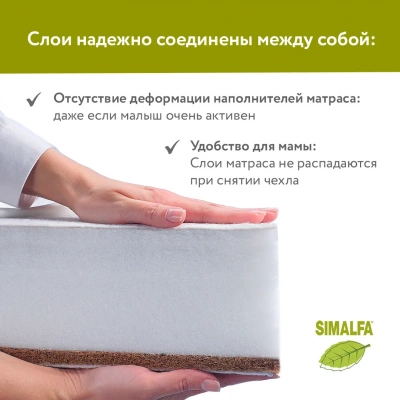 Матрас Plitex Bamboo Fibre 120*60