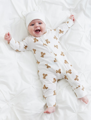 90114 Комбинезон детский (bears) р.62 Happy Baby