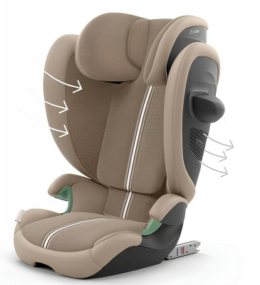 Автокресло Cybex Solution G2 Plus (15-36 кг), Almond Beige (Бежевый)