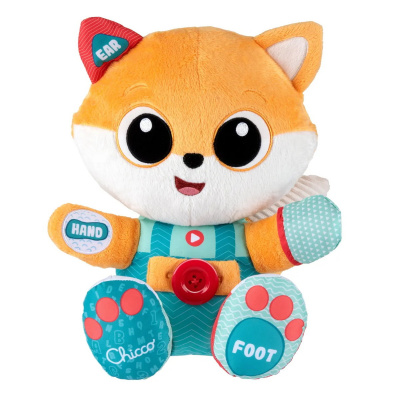 112960 Игрушка мягкая "Говорящая лисичка" CHICCO