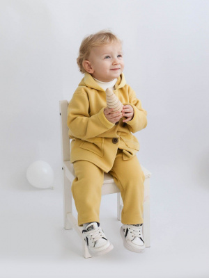В097/горчичный-ЧЗ Костюм из футера (р.80) Argo Baby