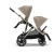 Коляска для двойни 2 в 1 Cybex Gazelle S шасси TPE с корзиной и дождевиком, Almond Beige (Бежевый) Коляска для двойни 2 в 1 Cybex Gazelle S шасси TPE с корзиной и дождевиком, Almond Beige (Бежевый)