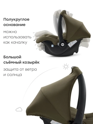 Автокресло Happy Baby SKYLER V2 (dark green) NEW