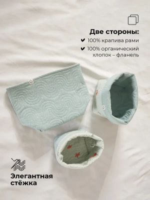 BKBASK102 Корзина для хранения BUBA KIDS Тихий океан/речная вода 