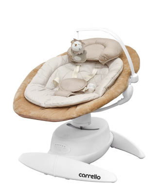 Электронные качели Carrello Mio CRL-10308, Linen Beige (Бежевый)