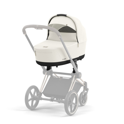 Коляска 2 в 1 Cybex Priam IV Off White (Белый) / Rosegold