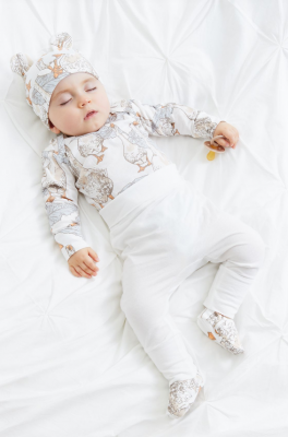 90118 Пинетки детские (geese) р.68 Happy Baby