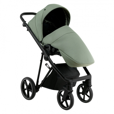 Коляска 2 в 1 Roan Sol 2.0 Sage Green (накидка на молнии) SLL/33/T 