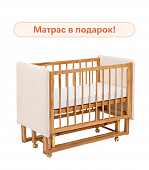 Детская кровать Dreams Софт букле (молочный) + маятник
