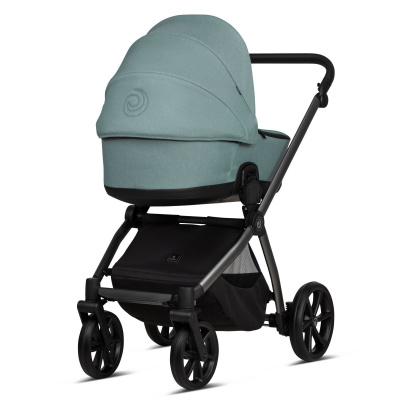 Коляска 2 в 1 Tutis Mio 3+ Essential, (1502243 Turquoise) с сумкой