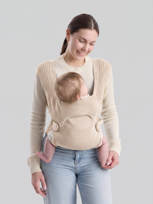 Рюкзак-кенгуру Happy Baby "BABYRIDE" milky 40110