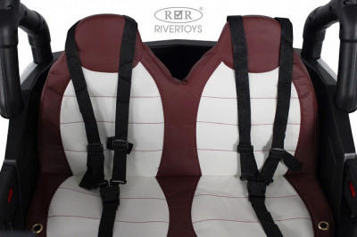 Электромобиль RiverToys М999БХ WHITE/белый