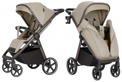 Коляска прогулочная Carrello Bravo SL CRL-5520 Deluxe Shale Beige