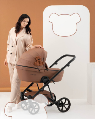 Коляска 2 в 1 Tutis Viva 5+ Teddy, Biscuit (1452110)