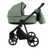 Коляска 2 в 1 Roan Sol 2.0 Sage Green (накидка на молнии) SLL/33/T 
