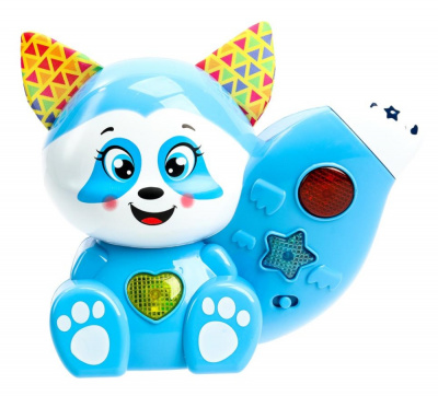 Музыкальная игрушка УМКА Сказочник енот 30 песен, сказок, загадок, HT1039-R1