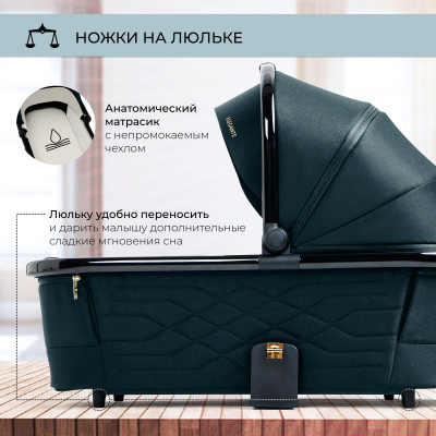 Коляска 2 в 1 Sweet Baby Elegante GL Blue