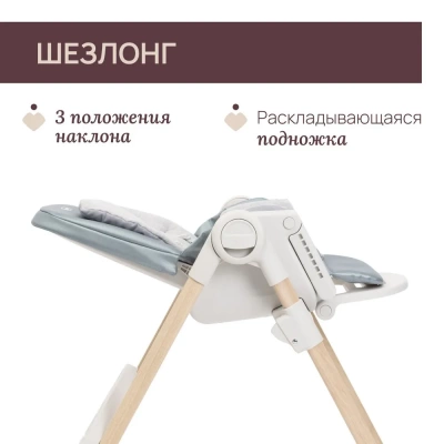 Стульчик для кормления Chicco Polly Armonia Greenery