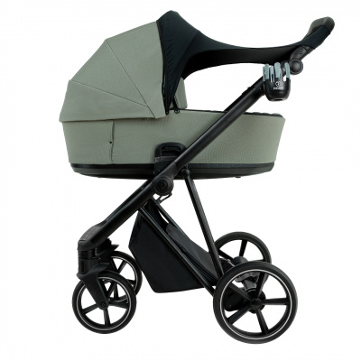 Коляска 2 в 1 Roan Sol 2.0 Sage Green (накидка на молнии) SLL/33/T 