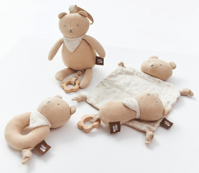 Набор игрушек для малышей UNIX Kids Cotton Bear TSCOTTONBEAR