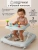 Ходунки детские с электронной игровой панелью Amarobaby, First Steps, серый