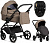 Коляска 3 в 1 Tutis Leo 3+, с автокреслом Beno Black (261 Cinnamon)