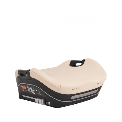 Бустер автокресло Pituso COSCO PRO (i-Size) Beige/Бежевый leather/кожа F001-Pro-beige