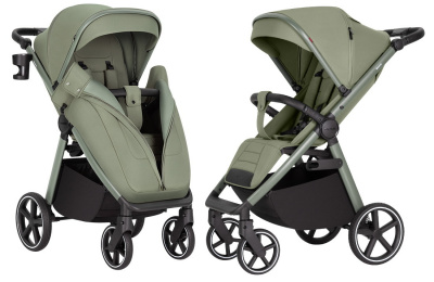 Коляска прогулочная Carrello Bravo SL CRL-5520 Mosaic Green