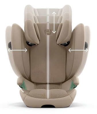Автокресло Cybex Solution G2 Plus (15-36 кг), Almond Beige (Бежевый)