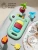 Ходунки детские с электронной игровой панелью Amarobaby, First Steps, серый