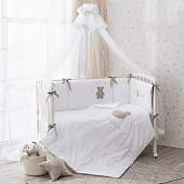 Комплект в кровать 6 предметный Teddy Love (Perina) песочный