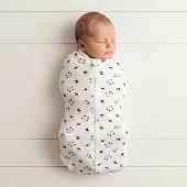 353инт Кокон Babyedel интерлок 56 см (белый хлопок)
