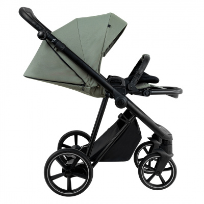 Коляска 2 в 1 Roan Sol 2.0 Sage Green (накидка на молнии) SLL/33/T 