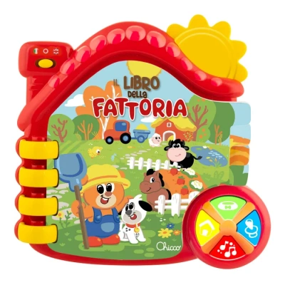 105140 Игрушка книжка Ферма CHICCO 
