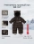 89145-0 Комбинезон детский (dark brown) р.56-62 Happy Baby