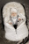 01130-01023 Наследник Выжанова Конверт + Комбинезон р.68-44 слон. кость 