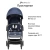Коляска прогулочная Leclerc Baby Magic fold plus Blue Коляска прогулочная Leclerc Baby Magic fold plus Blue