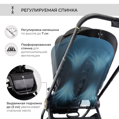 Коляска 2 в 1 Sweet Baby Elegante GL Blue