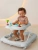 Ходунки детские с электронной игровой панелью Amarobaby, First Steps, серый
