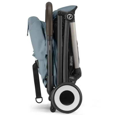 Коляска прогулочная Cybex Orfeo TRE Stormy Blue с дождевиком и бампером
