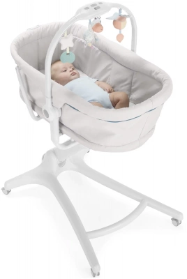 Колыбель-стульчик Chicco Baby Hug 4в1 Glacial