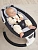 Электронные качели Amarobaby Teddy swing, черный