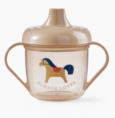 14001, Поильник с ручками Happy Baby, 170 мл, horse