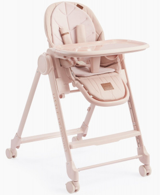 Стульчик для кормления HAPPY BABY BERNY LUX 91023 (rose new)