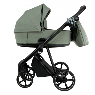 Коляска 2 в 1 Roan Sol 2.0 Sage Green (накидка на молнии) SLL/33/T 
