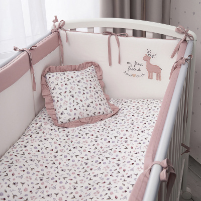 Комплект в кровать 7 предметный Perina Little Forest Карамель