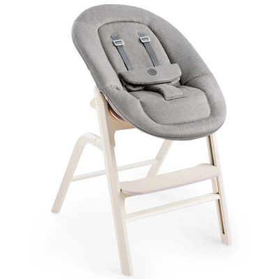Шезлонг Happy Baby HAMMY gray&milky 91047
