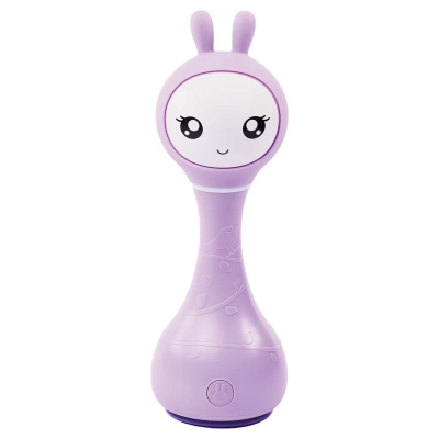 Музыкальная игрушка Alilo Умный зайка R1 фиолетовый 60405